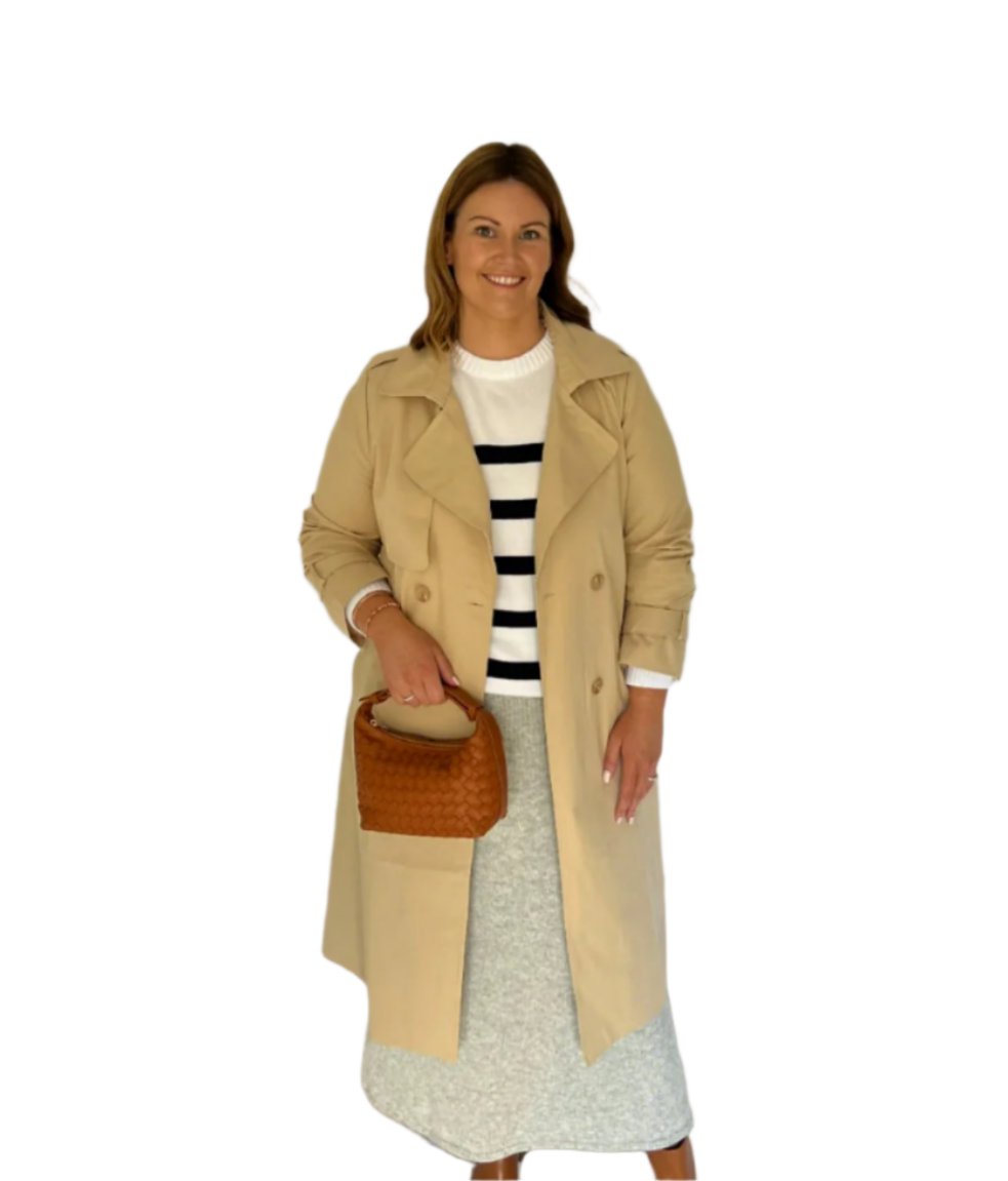 Manhattan Trench - Beige