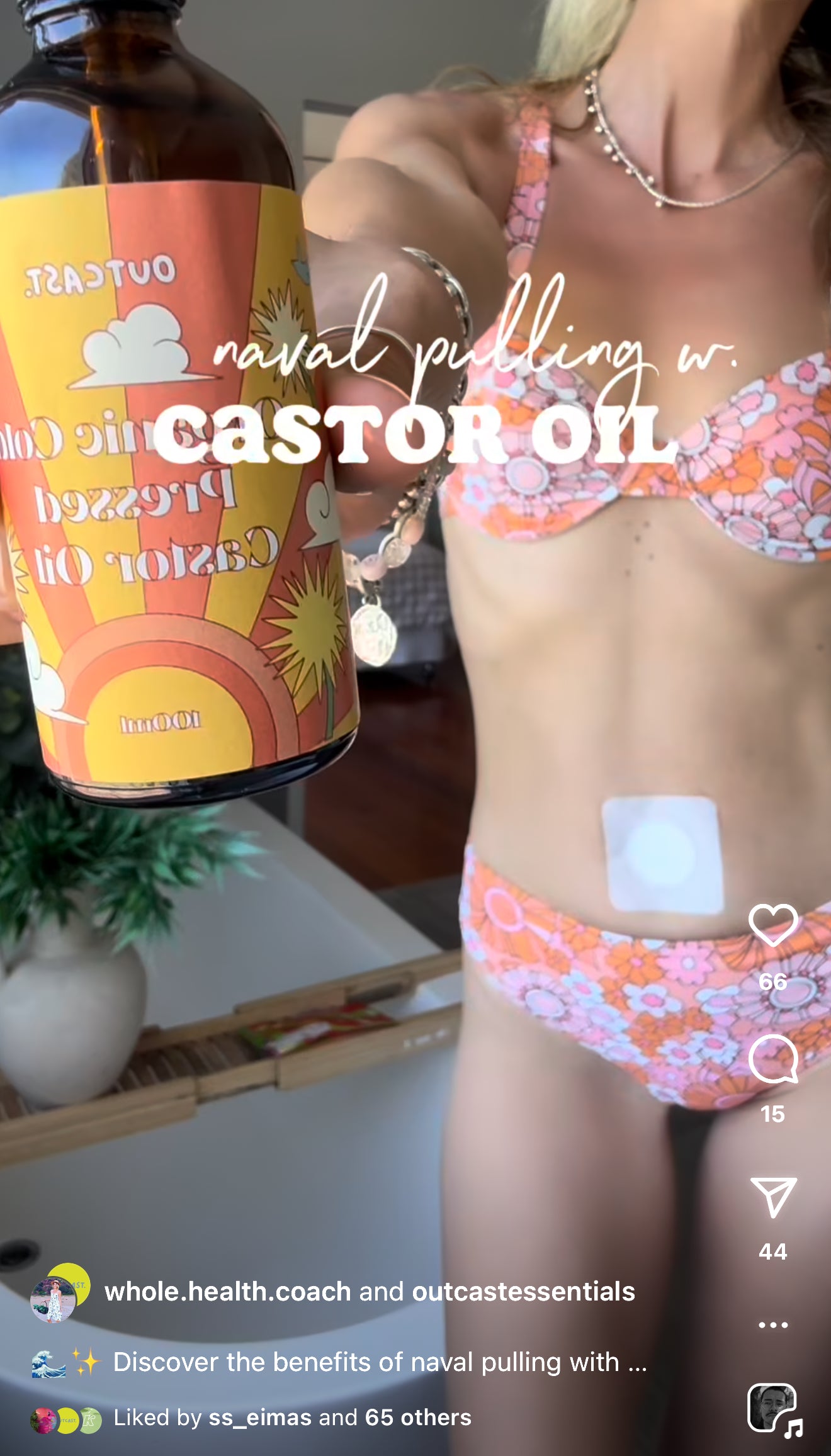 Outcast- Castor Oil Navel Patch (10 pack)