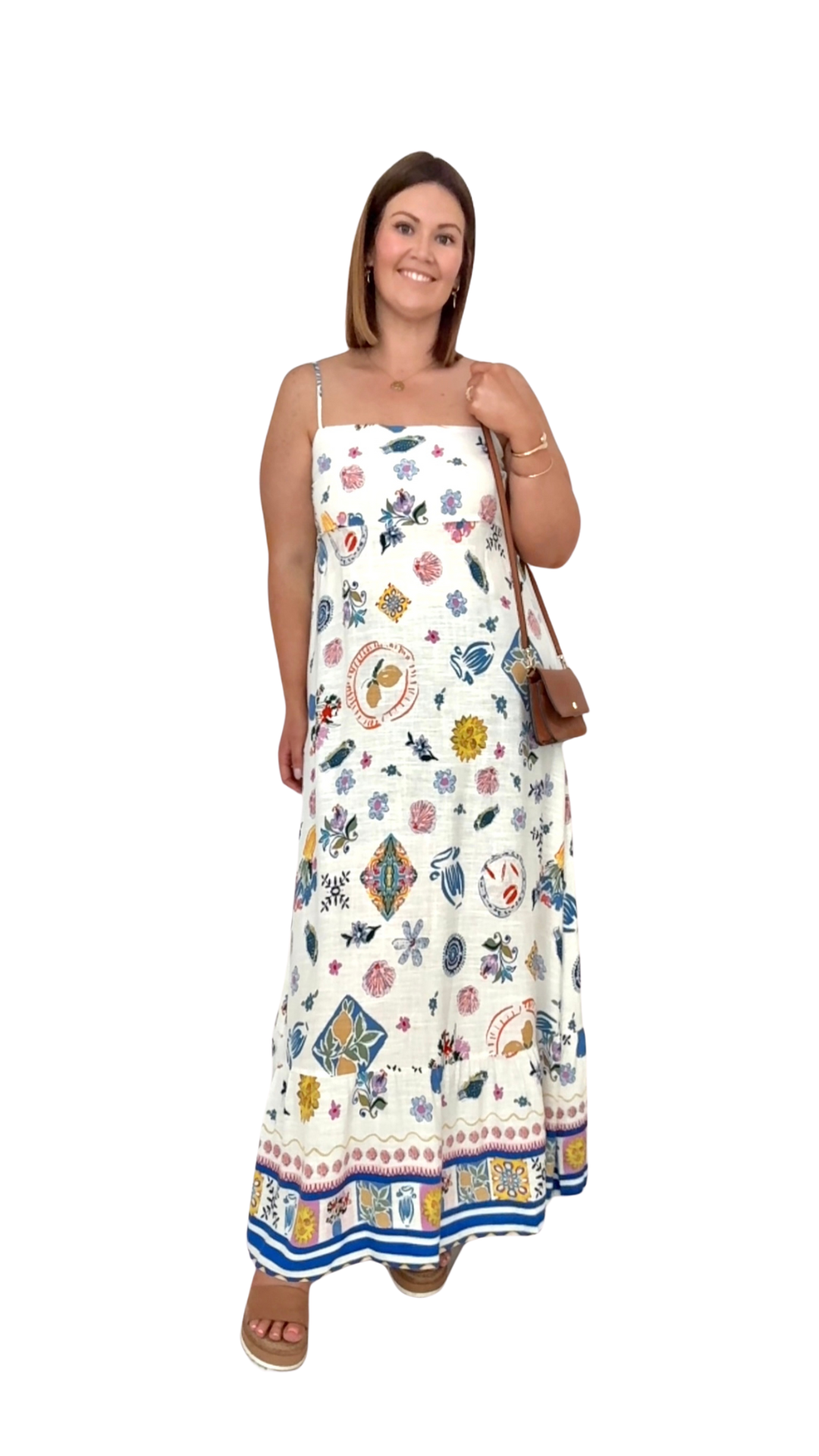 Harbour View Sleeveless Maxi Dress