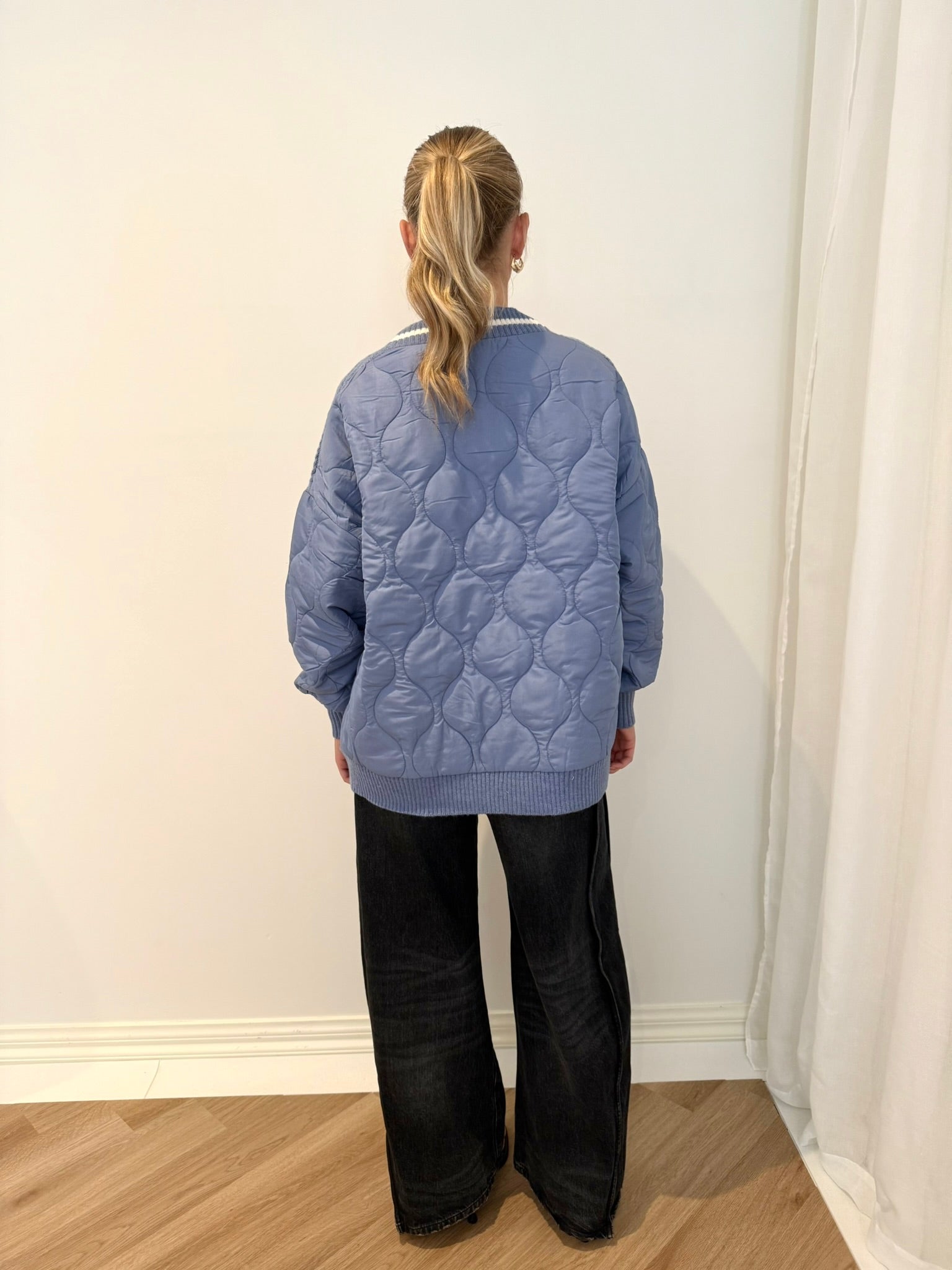 Madison Square Knit Bomber Jacket