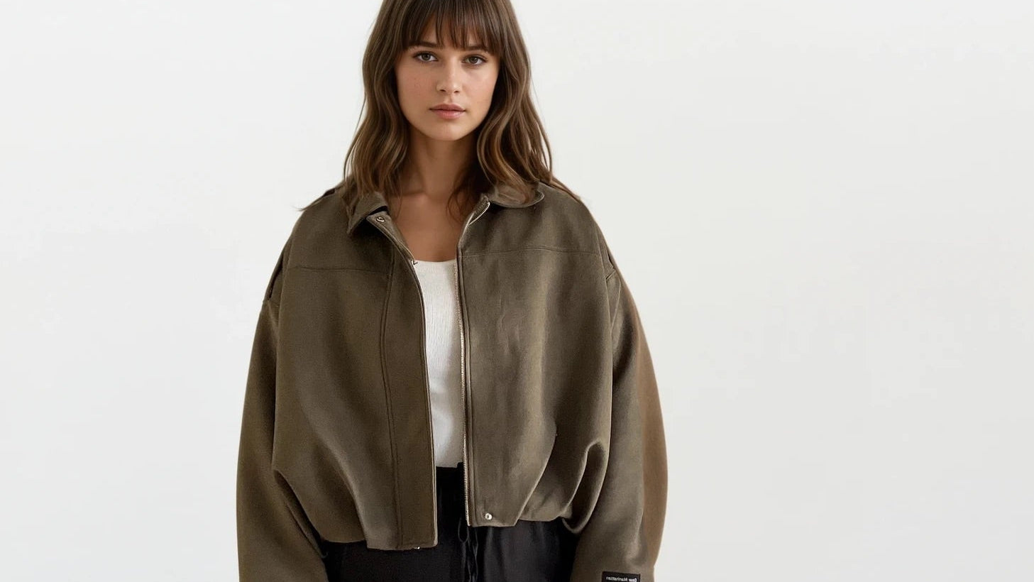 Brooklyn Bomber Jacket- Khaki